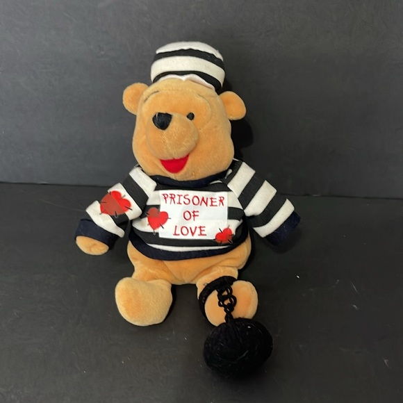 DISNEY VINTAGE WINNIE THE POOH STUFFED ANIMAL COLLECTOR BUNDLE - Picture 5 of 15